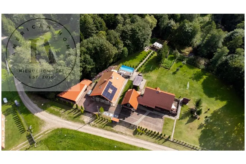 elbląski, Młynary, Stare Monasterzysko, Wyjątkowy dom gościnny w sercu natury