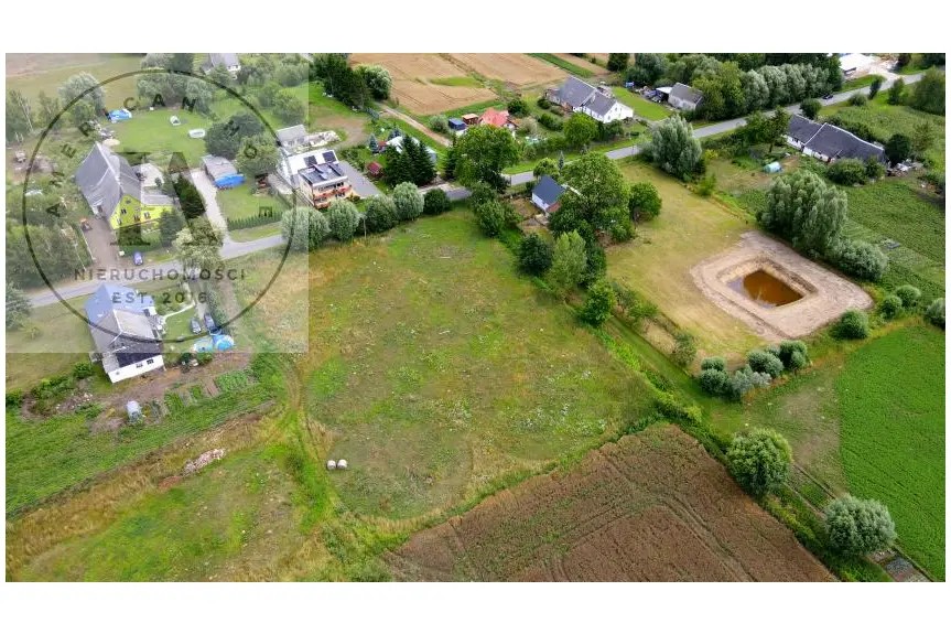 elbląski, Markusy, Krzewsk, Atrakcyjna działka - Krzewsk