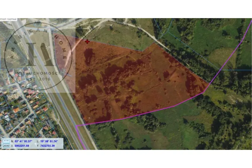 warmińsko-mazurskie, ostródzki, Ostróda, Demokracji, Działka INWESTYCYJNA !