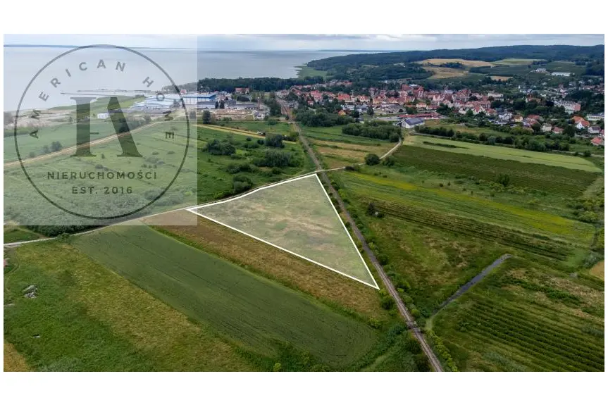 elbląski, Tolkmicko, Przy Torach, Plot for sale