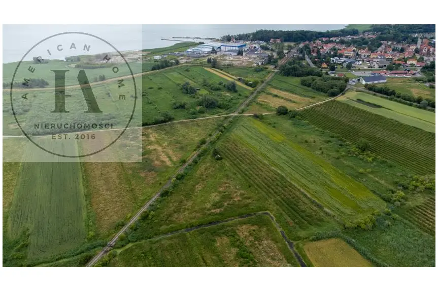 elbląski, Tolkmicko, Przy Torach, Plot for sale