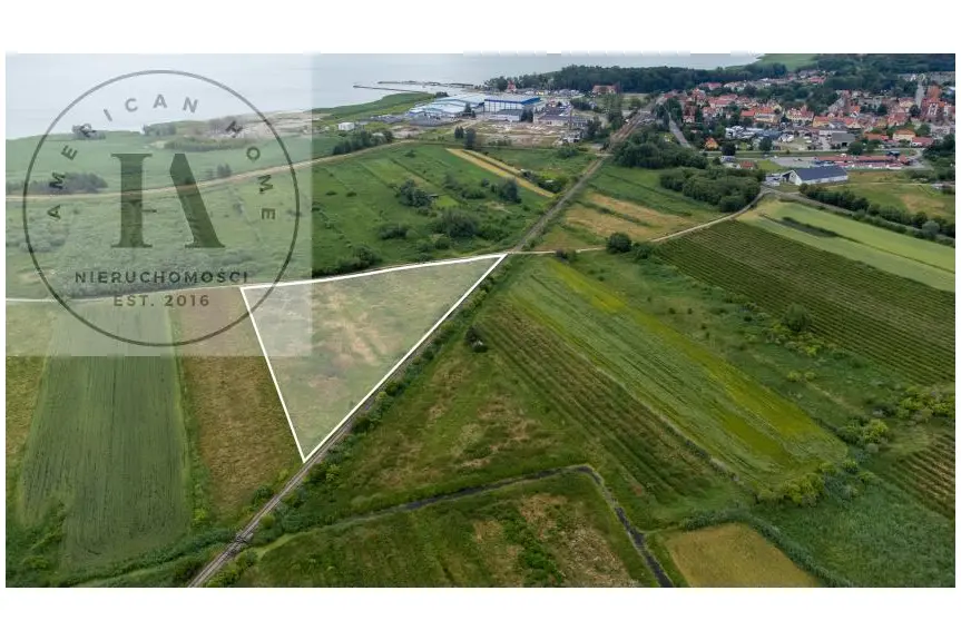 elbląski, Tolkmicko, Przy Torach, Plot for sale