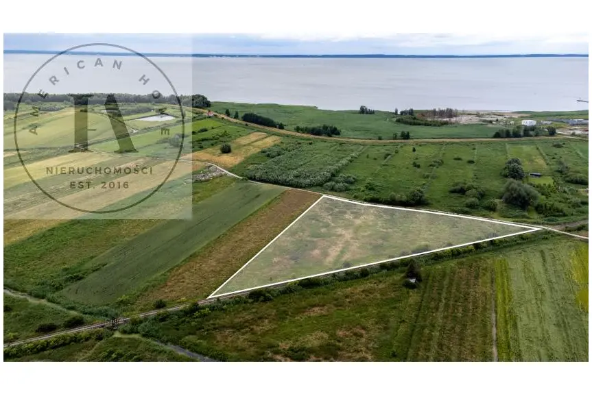 elbląski, Tolkmicko, Przy Torach, Plot for sale