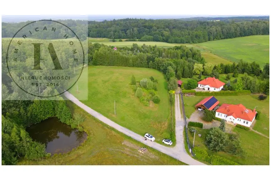 warmińsko-mazurskie, elbląski, Milejewo, Rychnowy, Malownicz działka - Rychnowy