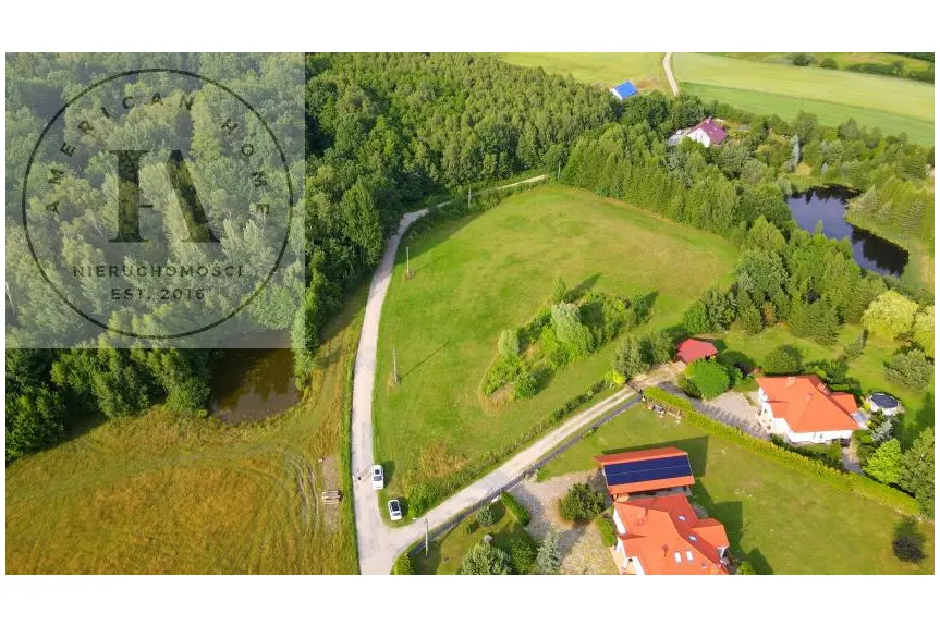 elbląski, Milejewo, Rychnowy, Malownicz działka - Rychnowy