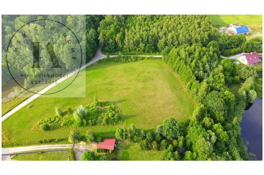 elbląski, Milejewo, Rychnowy, Malownicz działka - Rychnowy