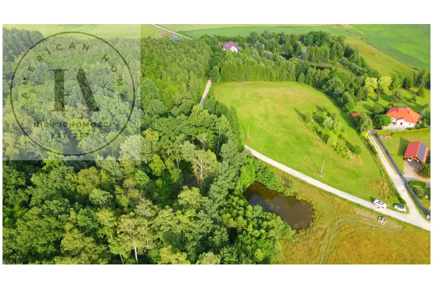 elbląski, Milejewo, Rychnowy, Malownicz działka - Rychnowy