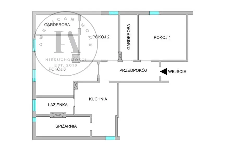 Elbląg, Dworkowa, Mieszkanie, 84.76 M2.